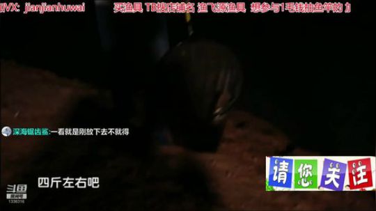 我在斗鱼看贱贱钓鱼直播乡野