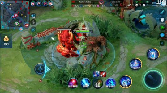 我在斗鱼看林蒙m直播王者荣耀