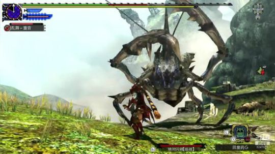 NS版怪物猎人GU，笛子加弓打G位 2020-01-22 20点场