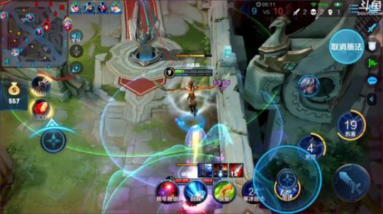 我在斗鱼看林蒙m直播王者荣耀