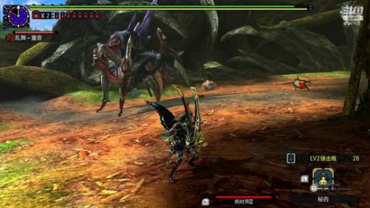 NS版怪物猎人GU，笛子加弓打G位 2020-01-23 15点场