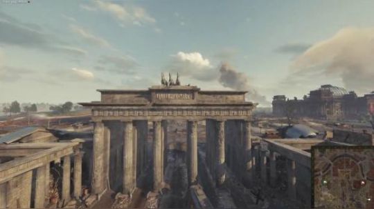 坦克世界 柏林地图HD(WOT, 2020)