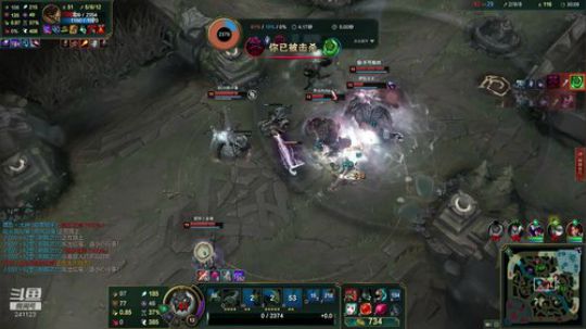 我在斗鱼看火力堂主直播户外