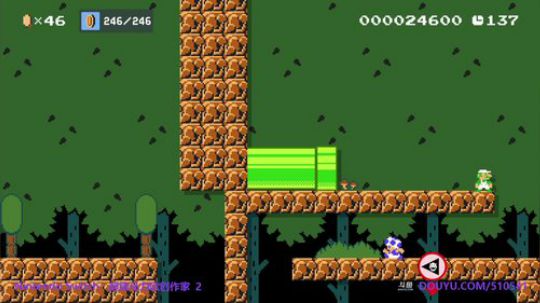 我在斗鱼看KazeLink直播马里奥制造