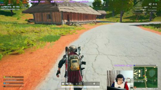 我在斗鱼看pigff直播绝地求生