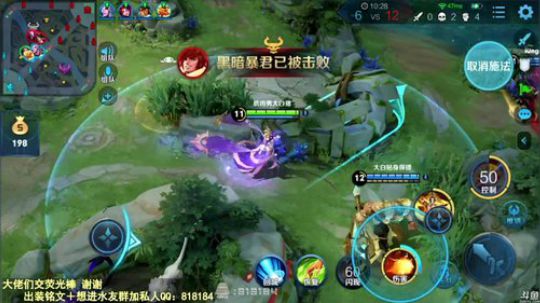 我在斗鱼看纯白直播王者荣耀