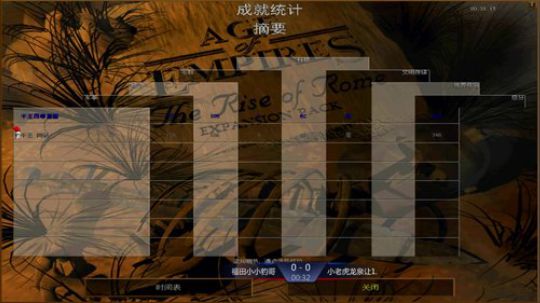 帝国时代罗马复兴 994400 2020-01-30 15点场