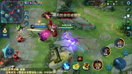 我在斗鱼看纯白直播王者荣耀