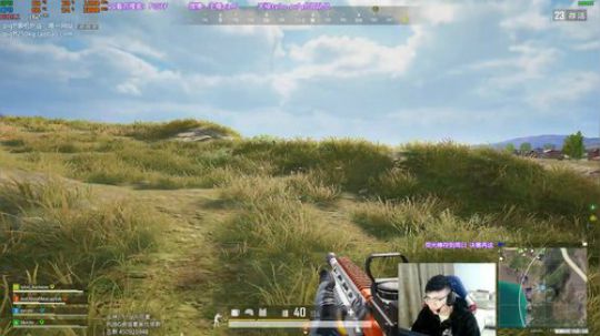 我在斗鱼看pigff直播绝地求生