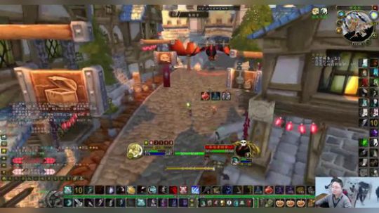 魔兽世界怀旧服：小伙猎人真无聊，竟然把首领红龙风筝到了暴风城