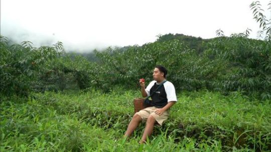 我在斗鱼看野食小哥直播美食