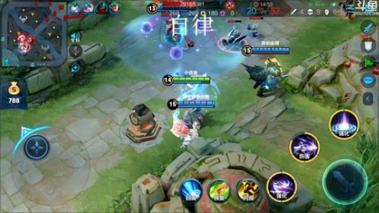 我在斗鱼看林蒙m直播王者荣耀