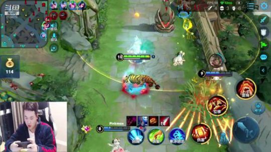 我在斗鱼看往事zr直播王者荣耀