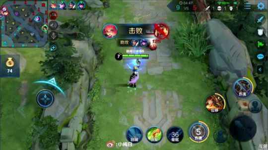 我在斗鱼看纯白直播王者荣耀