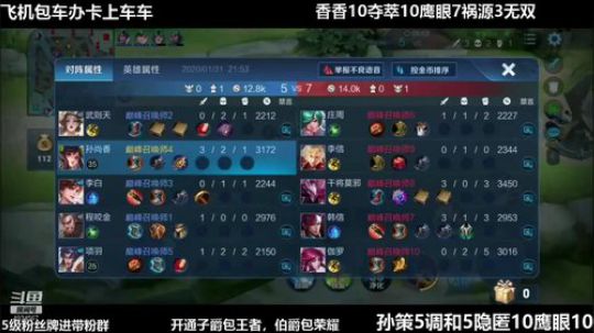 国服香香在线一炮秒人 2020-01-31 21点场