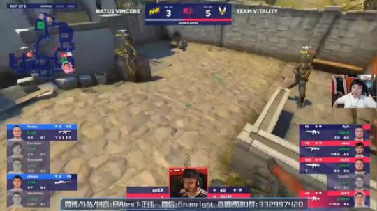 NAVI VS 小蜜蜂 BO3解说 2020-02-07 23点场