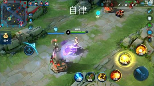 我在斗鱼看林蒙m直播王者荣耀