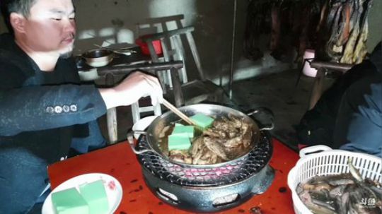 河道收大地笼， 2020-02-13 18点场