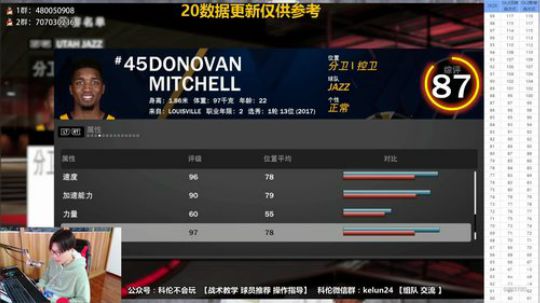 【加油科伦】2K20最新球员数据更新0214