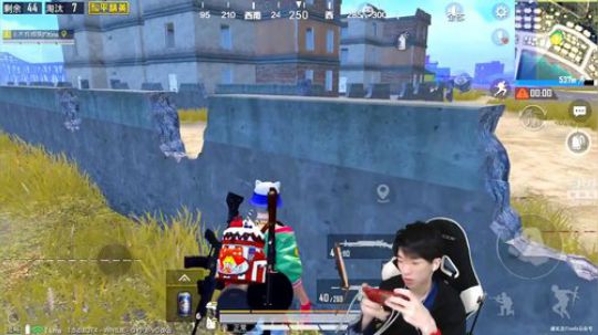 单人四排20杀吃鸡