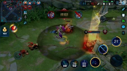 我在斗鱼看林蒙m直播王者荣耀