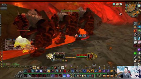 魔兽世界怀旧服：小伙单刷MC实地演示，如何一次拉多只熔核巨人