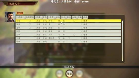 三国志14，孔融 2020-02-23 21点场