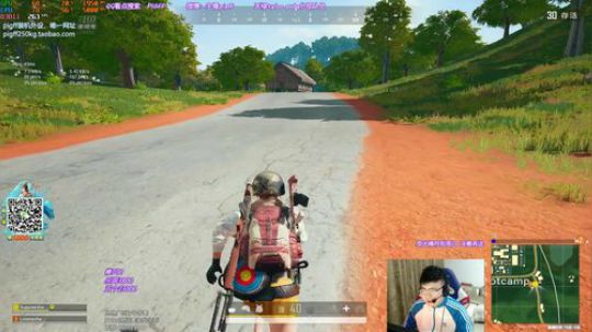 我在斗鱼看pigff直播绝地求生