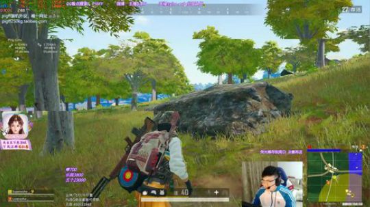 我在斗鱼看pigff直播绝地求生