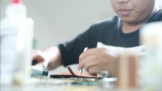 我在斗鱼看野食小哥直播美食