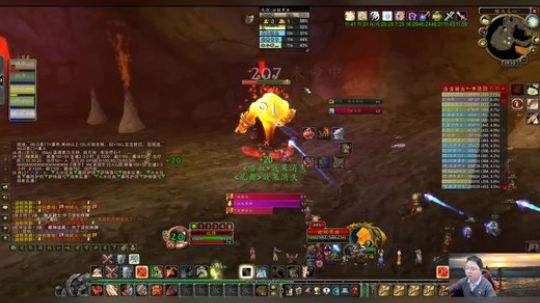 魔兽世界怀旧服：小伙用生命演示不要贪刀！首领再弱技能必须躲！