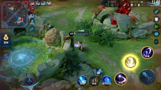 我在斗鱼看林蒙m直播王者荣耀