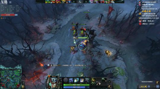 我在斗鱼看李哥Lrc直播DOTA2