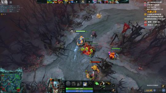 我在斗鱼看李哥Lrc直播DOTA2
