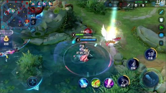 我在斗鱼看林蒙m直播王者荣耀