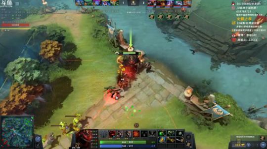 我在斗鱼看李哥Lrc直播DOTA2