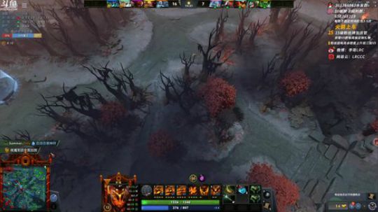 我在斗鱼看李哥Lrc直播DOTA2
