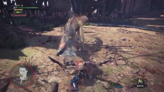 【MHW】菜鸡猎人 斗技大会02 单人双刀A