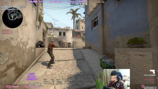 我在斗鱼看pigff直播绝地求生