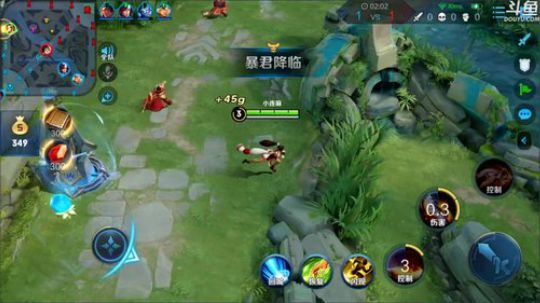 我在斗鱼看林蒙m直播王者荣耀