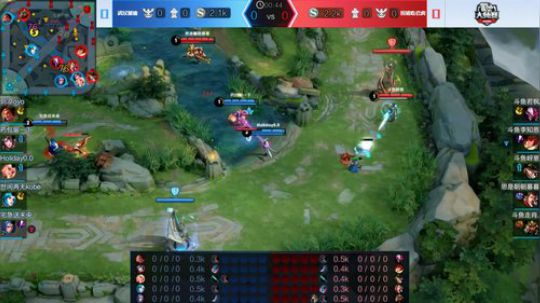 斗鱼王者荣耀大师赛W1D1 武汉加油 vs 扮猪吃老虎_1