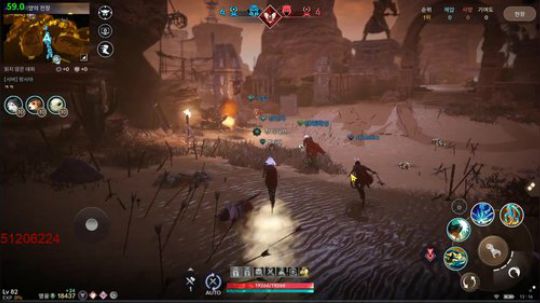 黑色沙漠手游 1821611 2020-03-04 11点场