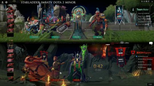 SLi minor线下总决赛Aster-BOOM#1