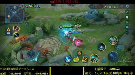 国服虞姬  射手全能系列 2020-03-08 17点场