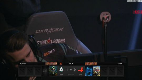 SLi minor线下总决赛Alliance-Cr4zy#2