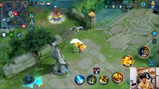 我在斗鱼看DL丶拖米直播王者荣耀