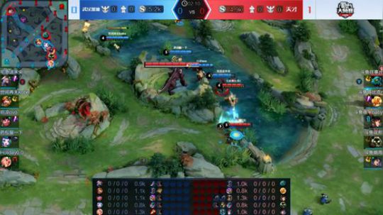 大师赛W2D1 天才 vs 武汉加油_2