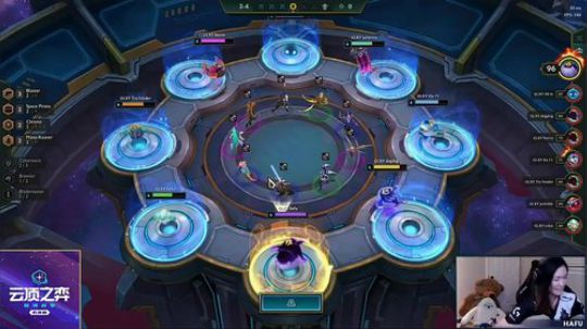 云顶银河战争表演赛3月13日B组第四局