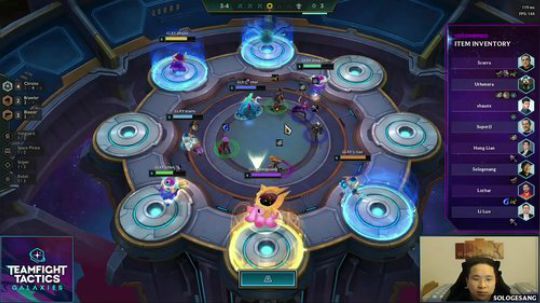 云顶银河战争表演赛3月13日A组第一局