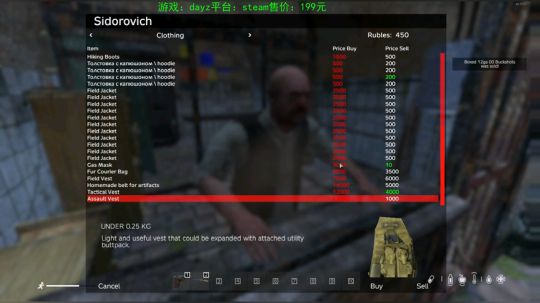dayz(僵尸末日生存指南） 2020-03-16 01点场
